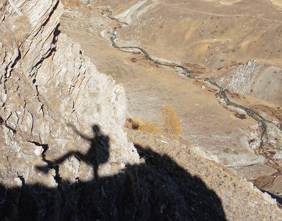photographie d'une falaise